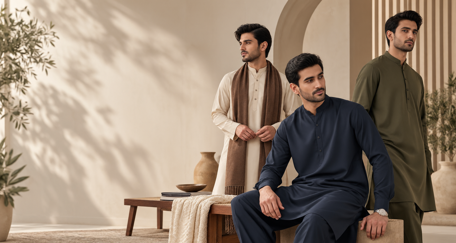 Refined Fabrics for Effortless Style