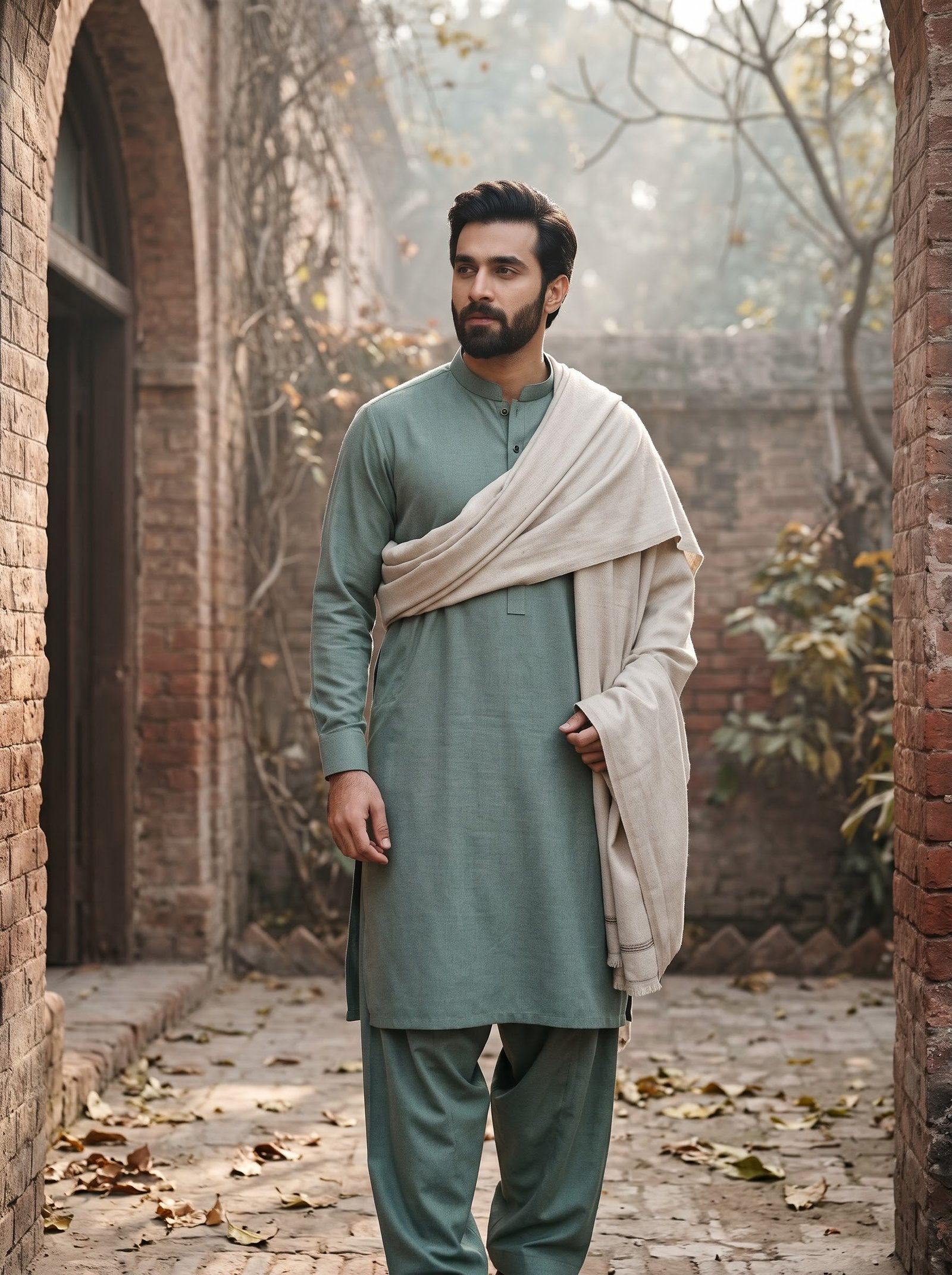 Soft Lillac Classic & VIP Khaddar Unstitched Men’s Winter Suit