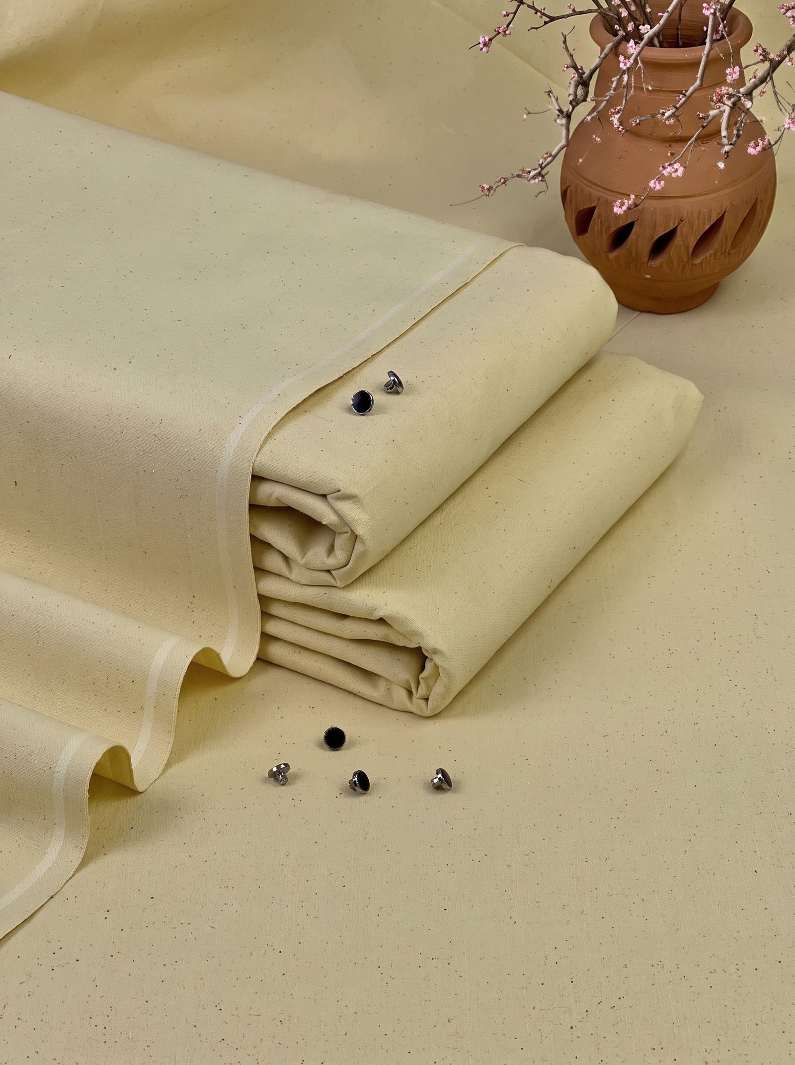 Butter Cream Classic & VIP Khaddar Unstitched Men’s Winter Suit Image 2