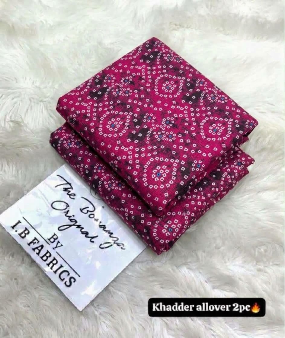 Megneta Chunari Print Khaddar 2 Piece Suit – Digital Printed Winter Collection Image 2