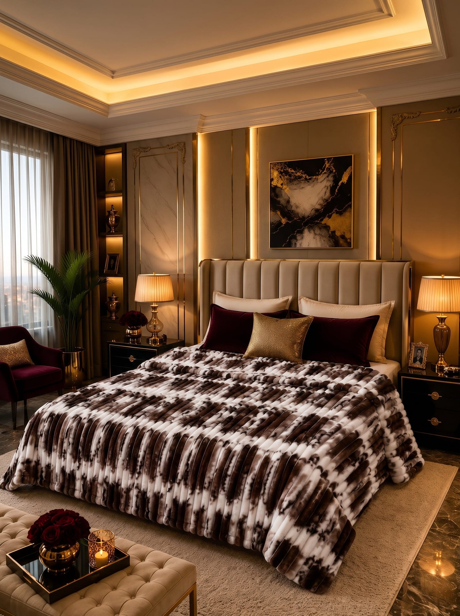Premium Printed Puffy Blanket – Ultra Soft & Cozy