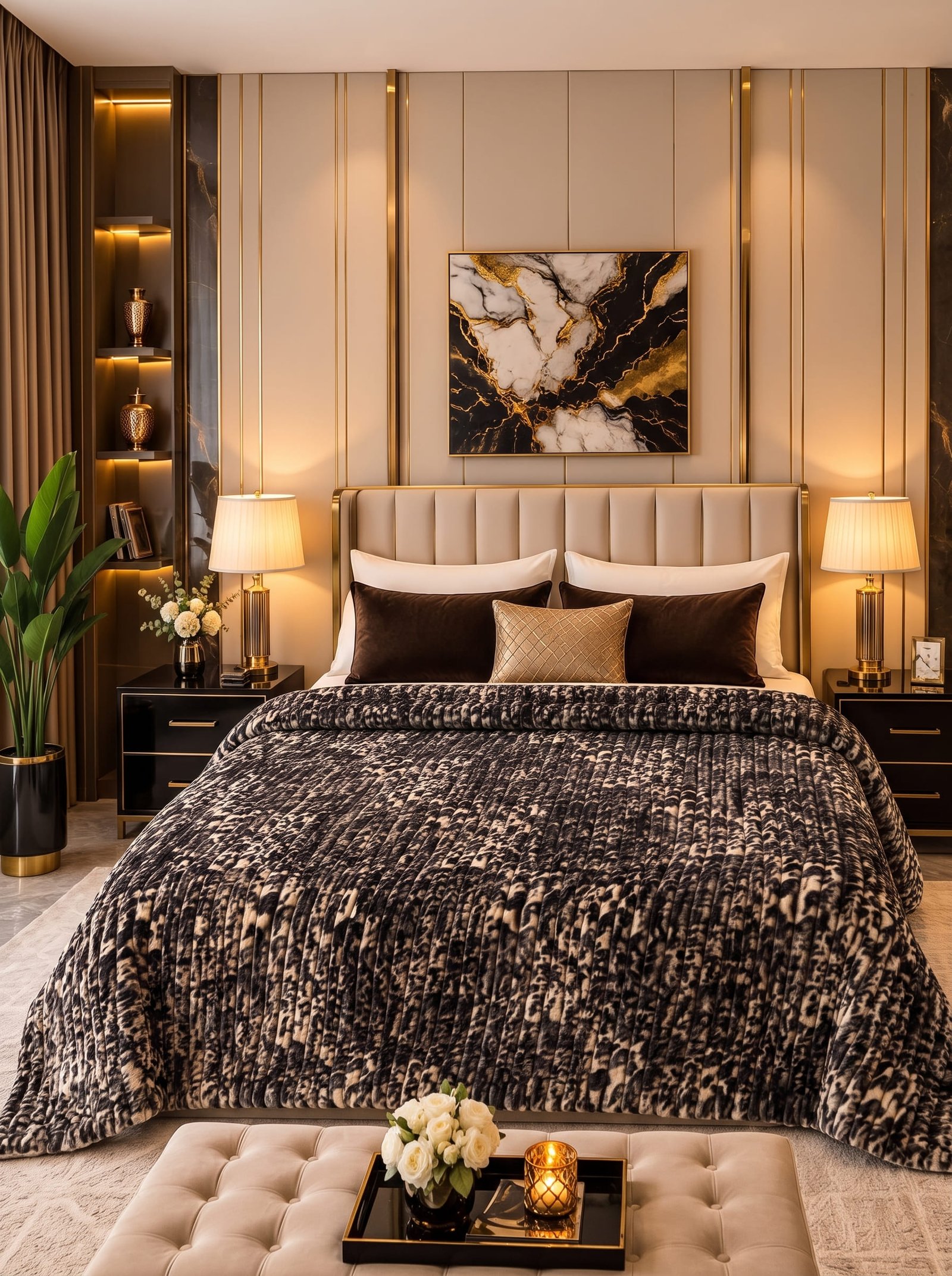 Premium Printed Puffy Blanket – Ultra Soft & Cozy