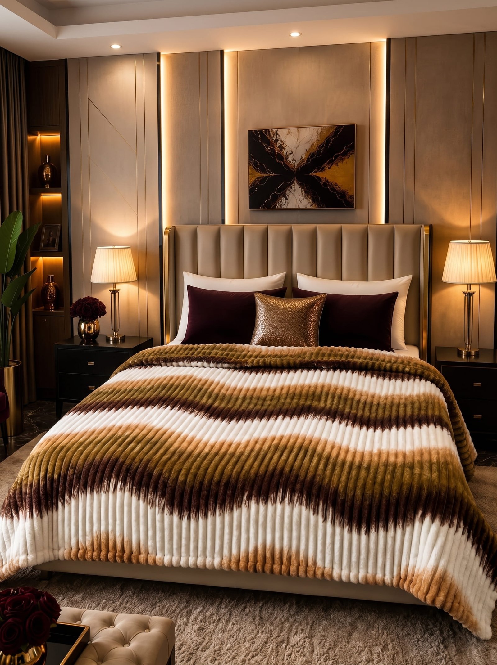 Premium Printed Puffy Blanket – Ultra Soft & Cozy