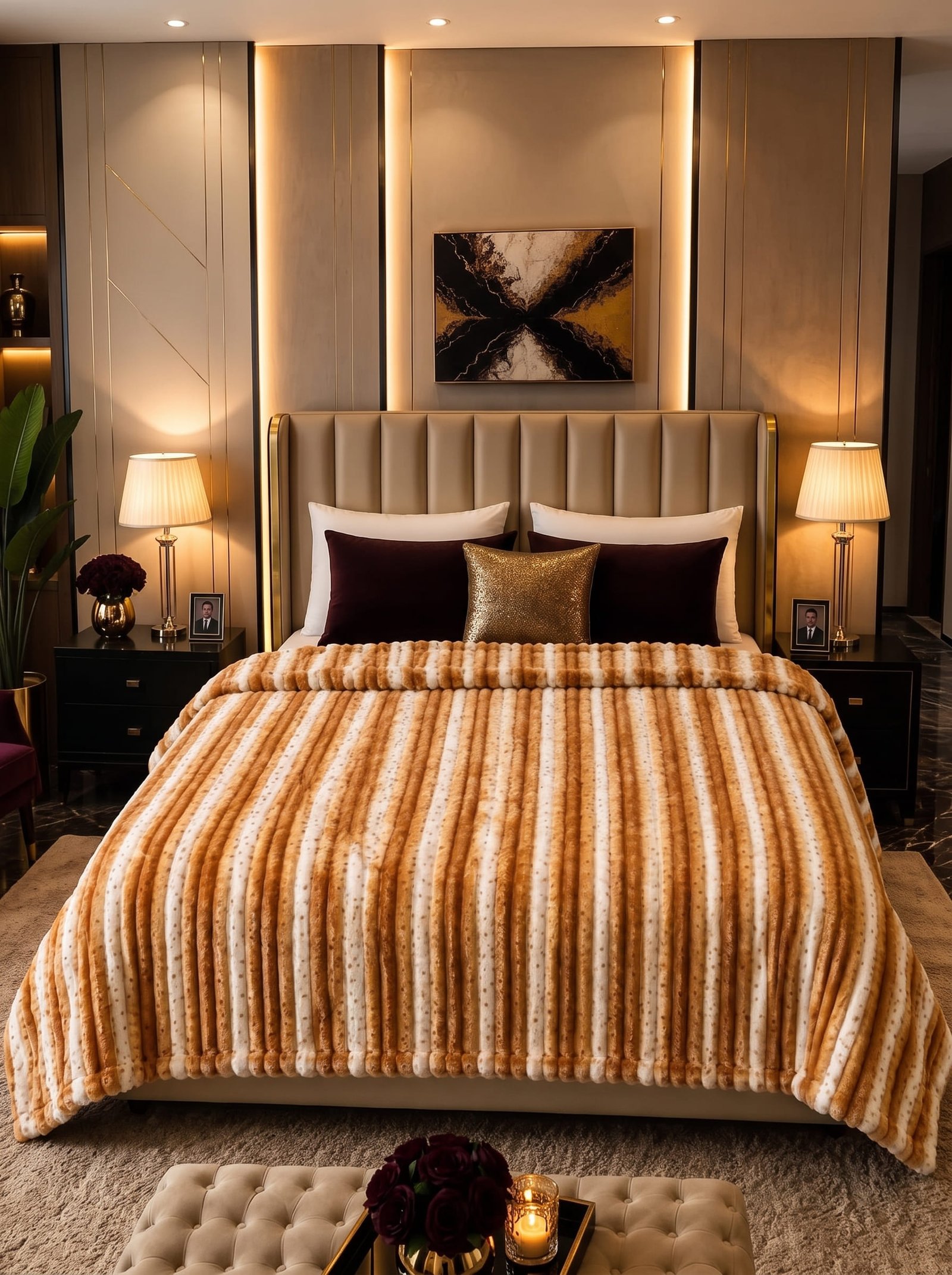 Premium Printed Puffy Blanket – Ultra Soft & Cozy
