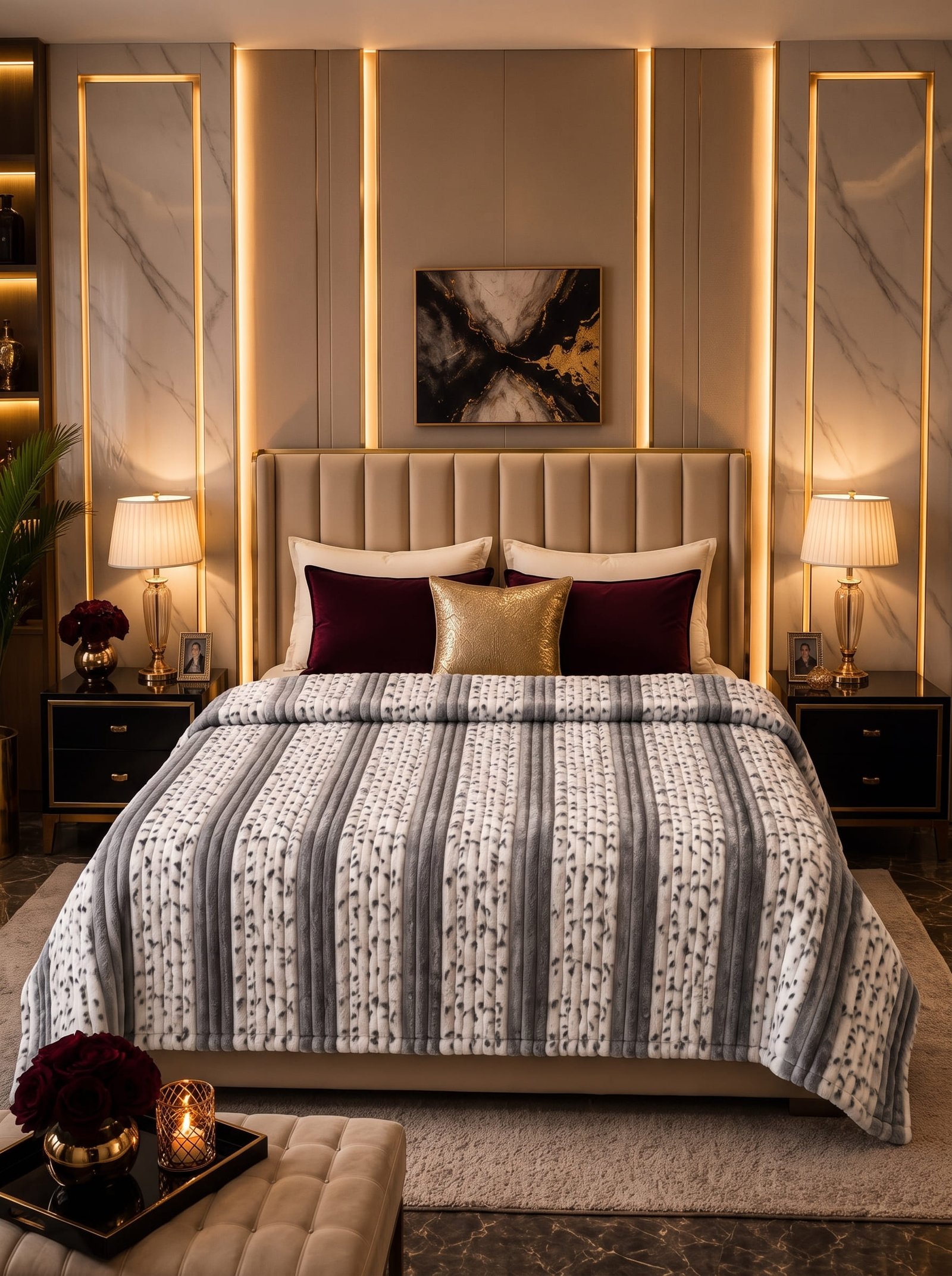 Premium Printed Puffy Blanket – Ultra Soft & Cozy