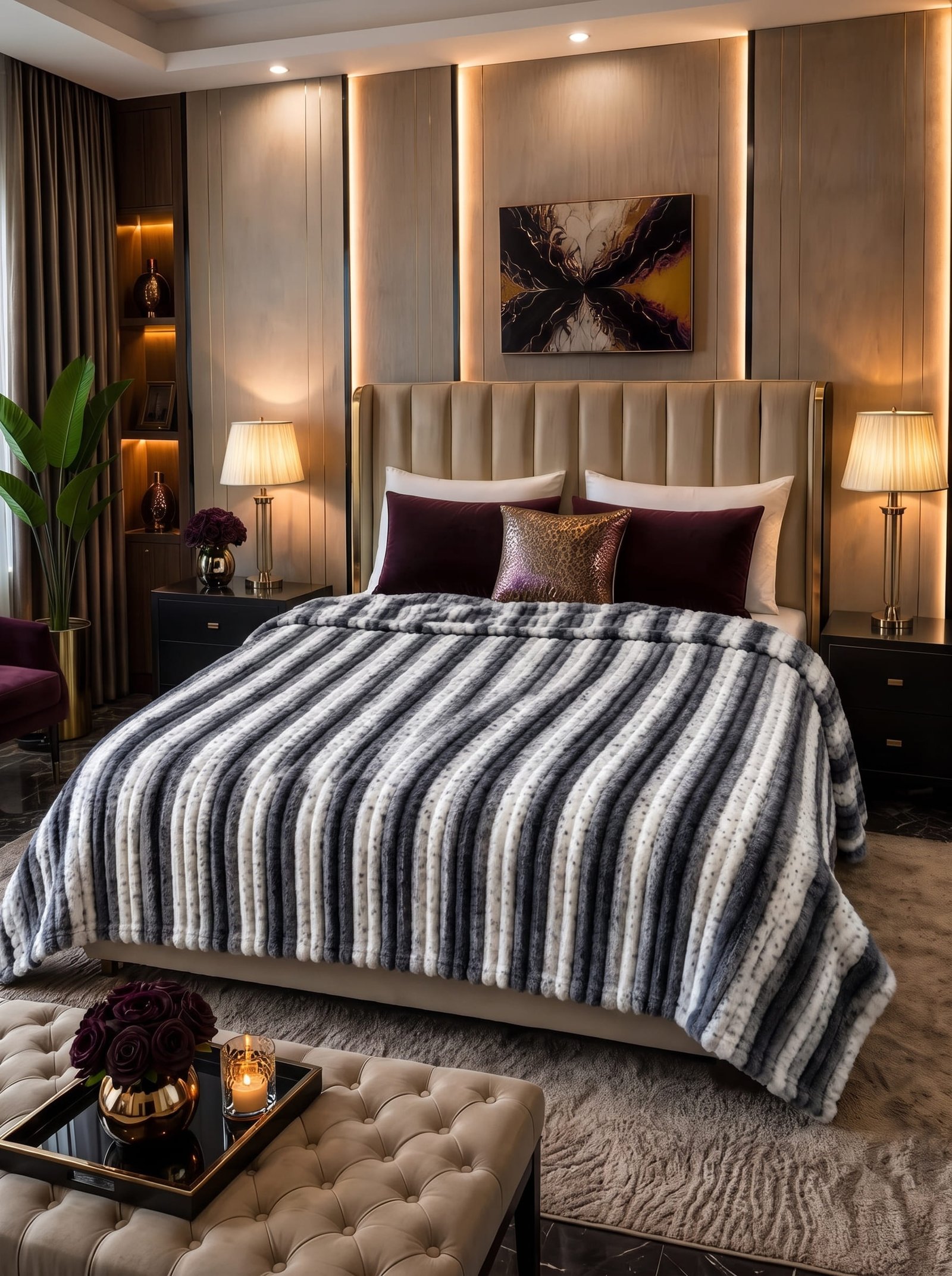 Premium Printed Puffy Blanket – Ultra Soft & Cozy