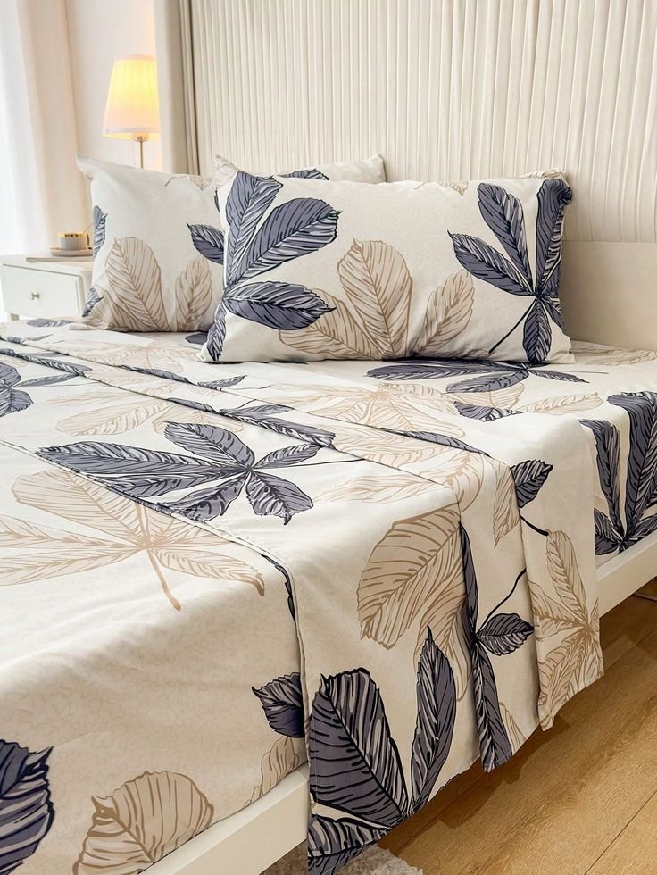 Luxury Hotel Export Cotton King Bedsheet Set