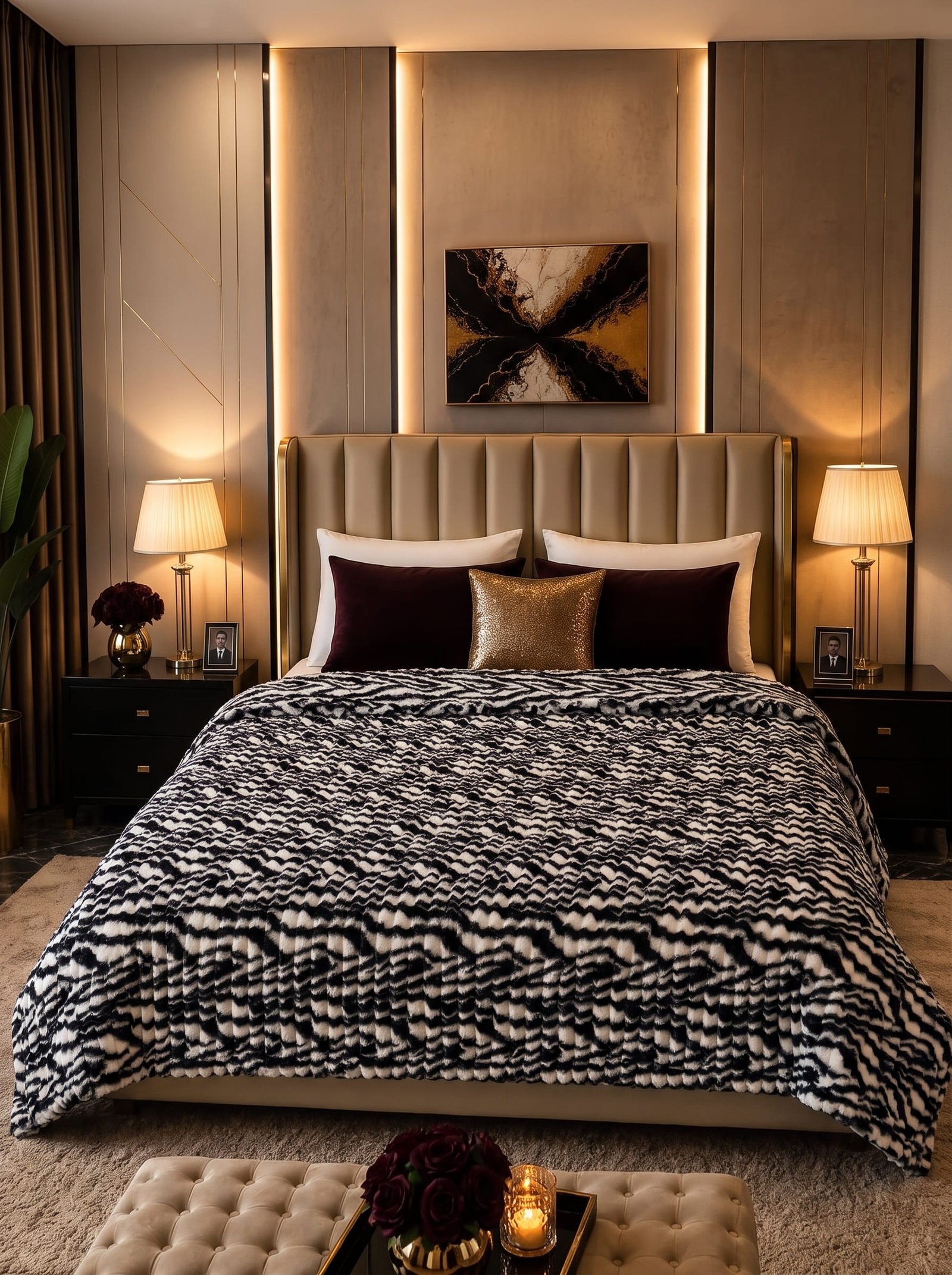 Premium Printed Puffy Blanket – Ultra Soft & Cozy