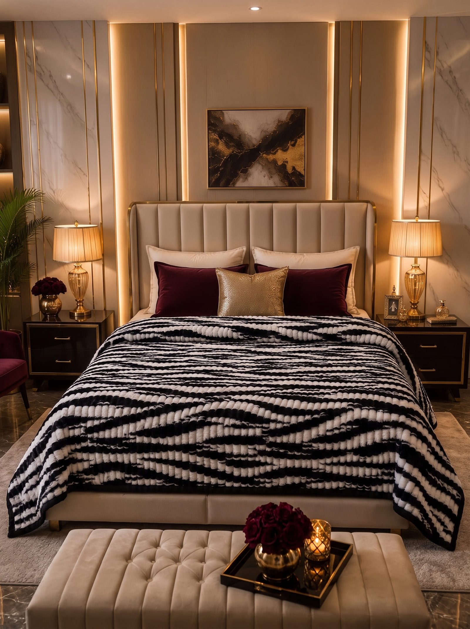 Premium Printed Puffy Blanket – Ultra Soft & Cozy