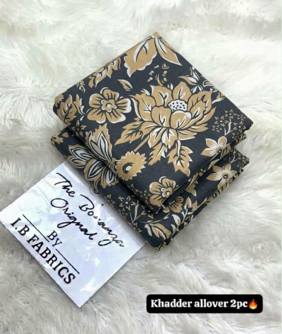 Gul e Bahar Print Khaddar 2 Piece Suit – Digital Printed Winter Collection Image 2