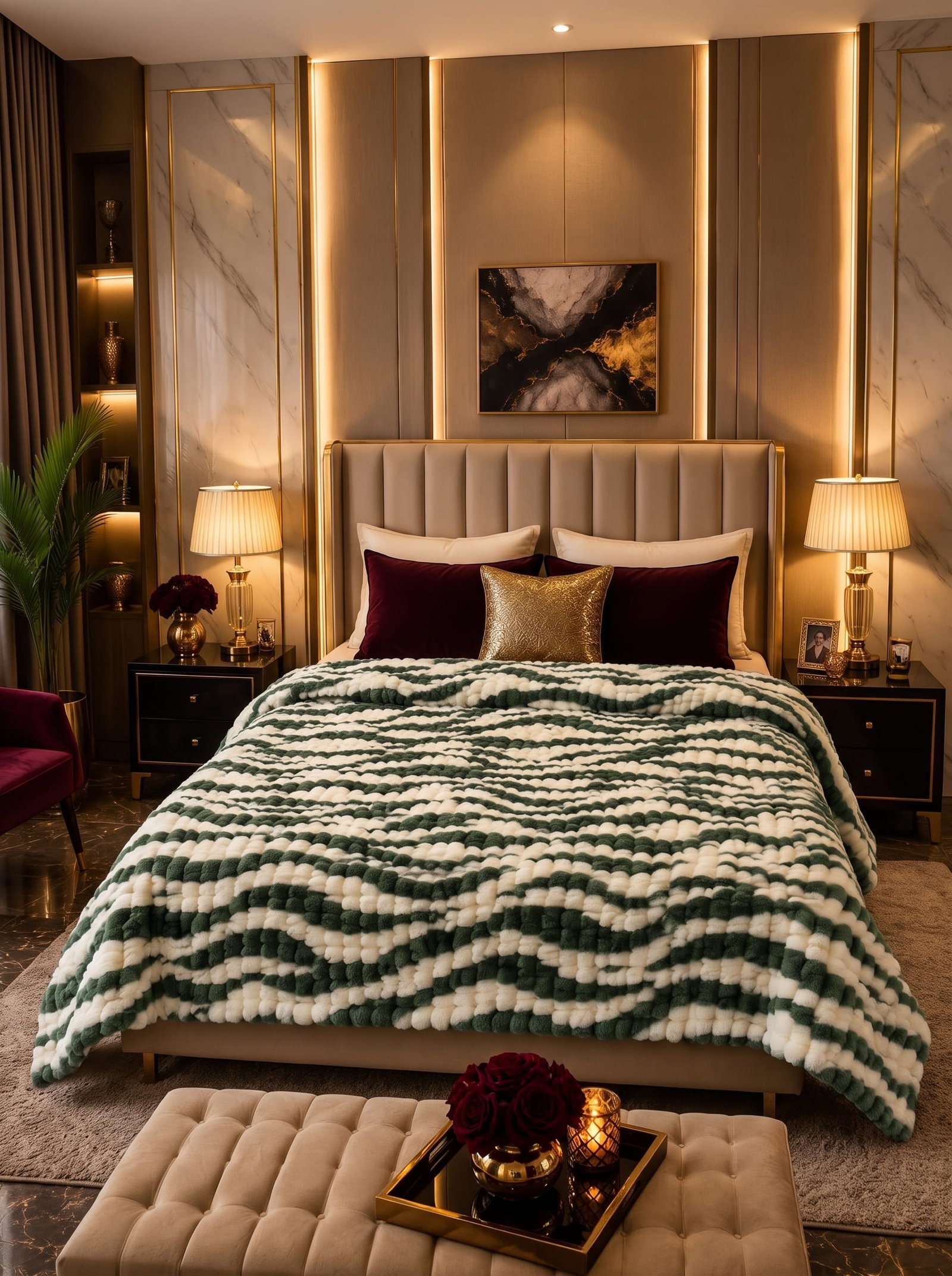 Premium Printed Puffy Blanket – Ultra Soft & Cozy